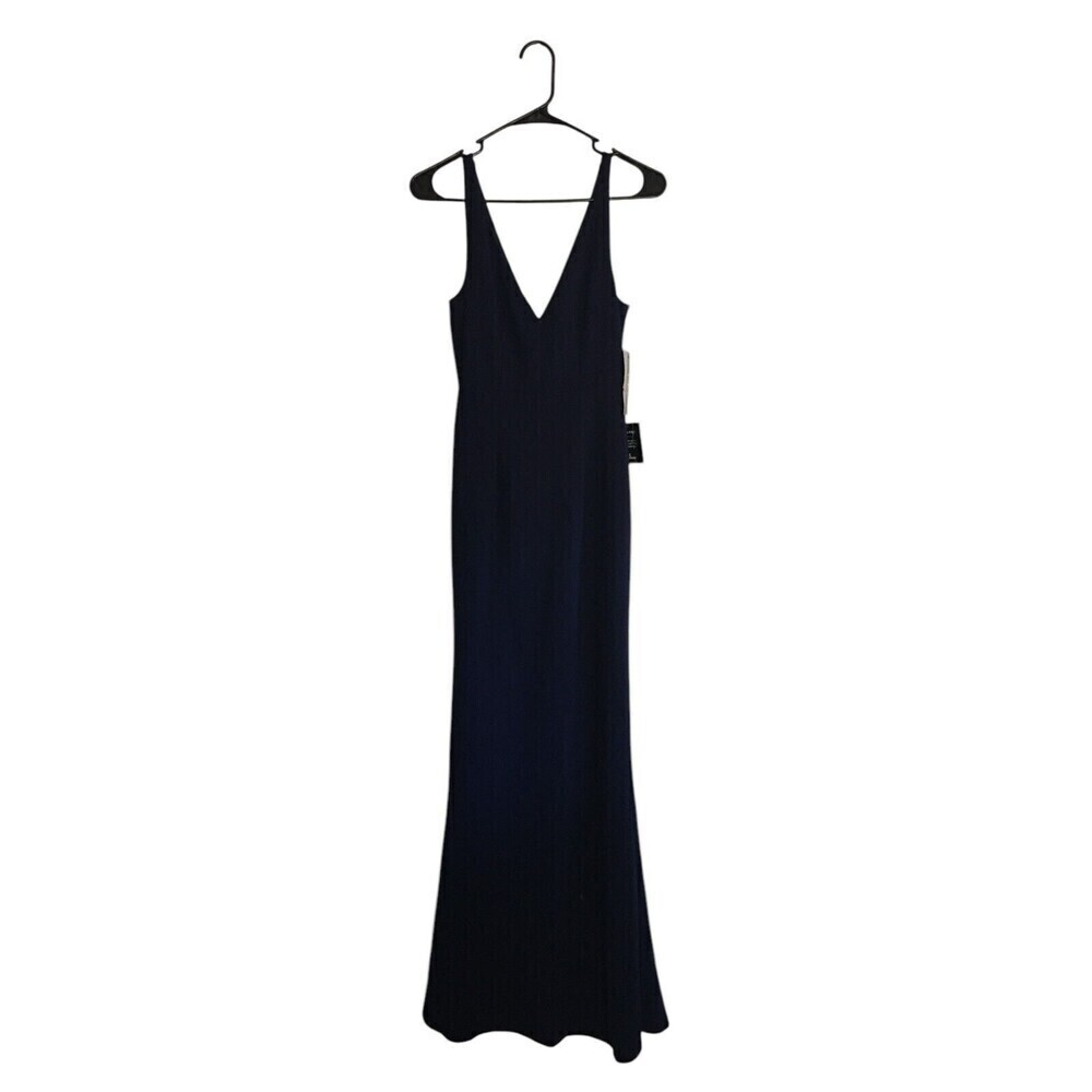 Lulus Dress Women's Size XS Black Sleeveless Stretch Maxi